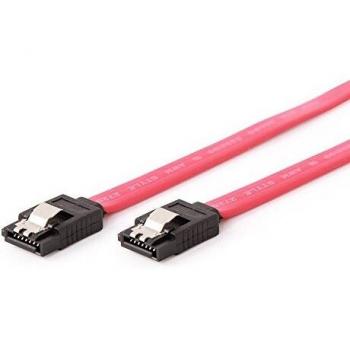 Cable de SATA Gembird CC-SATAM-DATA 0,5 m Negro, Rojo