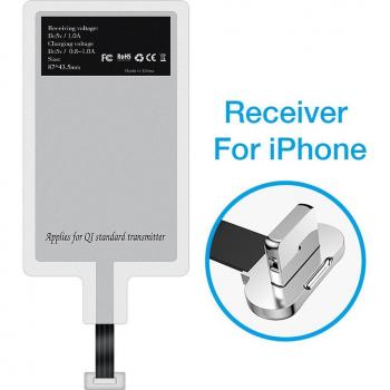 Universal Wireless Fast Charger for iPhone 7, 6s Plus, 5S