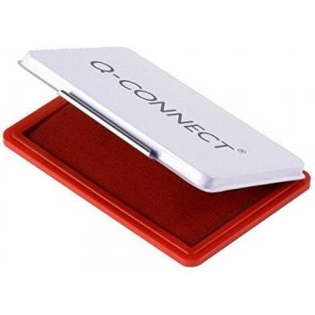 Q-Connect KF16316 Tampón de tinta, color rojo