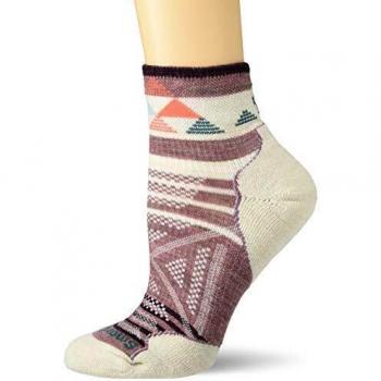 Smartwool Frauen PhD Outdoor Light Pattern Mini Socke – Vintage Rosa, Länge L