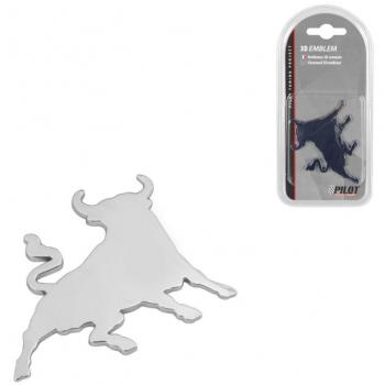 Adhesivo decorativo toro cromado 7207