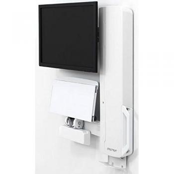 Ergotron 61‑081‑062 24″ 61 cm Wall Mount Stand – White