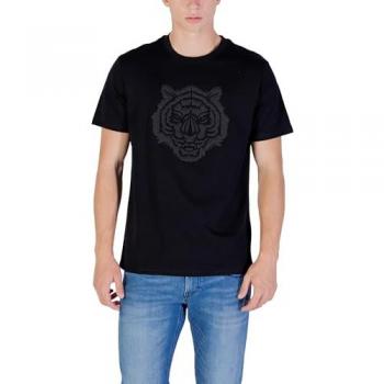 Antony Morato Animal-Print T-Shirt in Schwarz