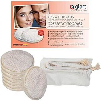 Glart 44AP Washable Cosmetic Pads with Laundry Bag