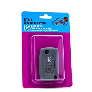 Housse de clé silicone pour Citroën et Peugeot