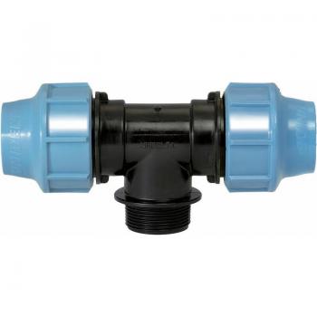 Raccord Té PE GZ 25 x 3/4 x 25