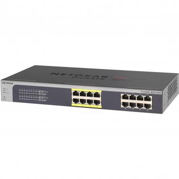 NETGEAR ProSAFE 16 Port Web Managed (Plus) Gigabit Ethernet Switch with PoE