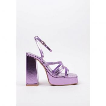 Krack Core REGIS Lila: Sandalias con Plataforma para Mujer