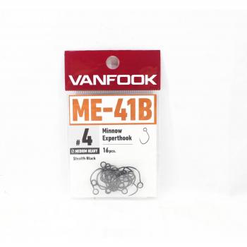 Gancio Vanfook ME-41B Minnow Expert 4, 16 unità, Nero