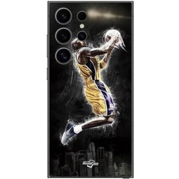 S25 Ultra “24” Basketball Case – Black Mamba Design