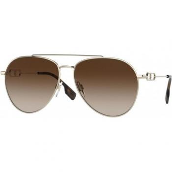 Occhiali da sole Burberry BE3128 Carmen cod. colore 110913 Donna Pilot Oro
