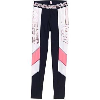 Superdry Damen Sportleggings weiß 12 (M)