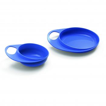 Nuvita 8461 EasyEating Set Svezzamento Ciotola e Piattino per Bambino