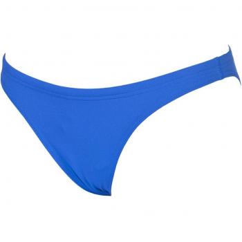 Culotte Bikini Femme Bleu Arena Logo Blanc 28