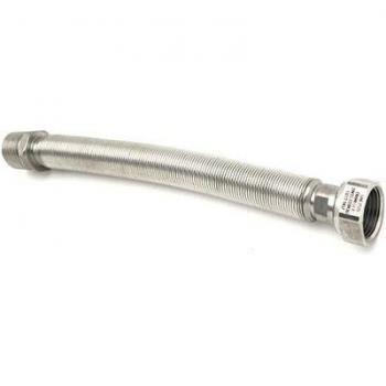 Tuyau de raccordement flexible pour eau et chauffage 300/600 mm 12 1/2x1/2