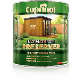 Cuprinol Golden Oak Wood Preserver 4L
