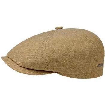 Stetson Sommercap 6‑Panel Schirmmütze – Beige, EU produziert