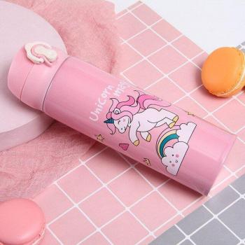500/350ML Unicorn Kids Water Bottle