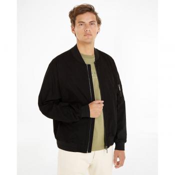 Calvin Klein Herren Bomberjacke Hero K10K112783 Schwarz Regular Fit XL