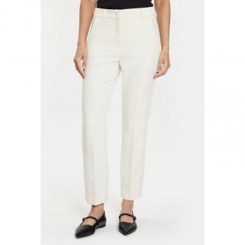 Weekend Max Mara Stoffhose Freda in Écru, Größe 42