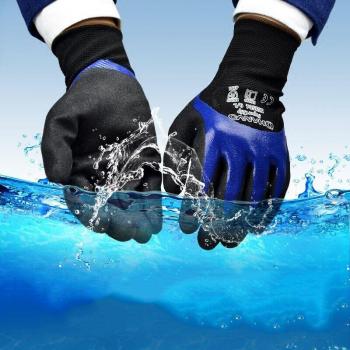 Heavy-Duty Nylon Nitrile Coating Gloves