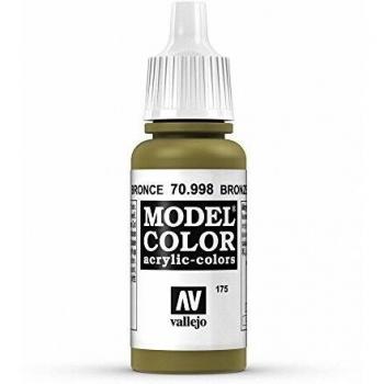 Vallejo, Model Color, Acrylfarbe, 17 ml bronze metallic
