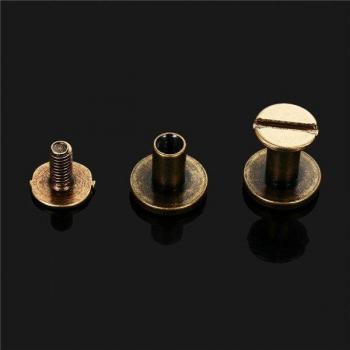 Vis rivets pour vêtements et accessoires 10 pièces