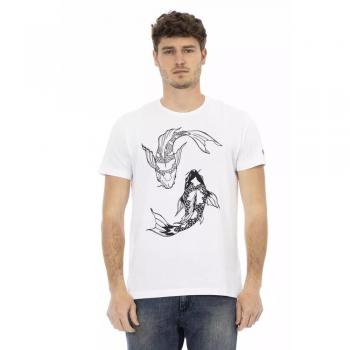 Elegant White Round Neck Tee