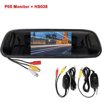 Moniteur de voiture pliable rétroviseur ZIQIAO