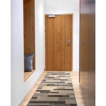 Tappeto Karmel Grigio 120 cm