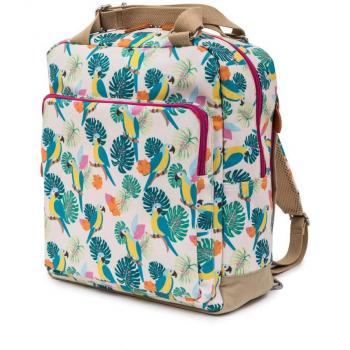 Wonder Pack: Pink Lining Baby Bag – Parrot Cream