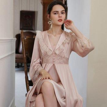 Bridesmaid Satin Lace Robe Set