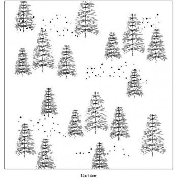 DIY Christmas Tree Stamp for Photo Album Decoration