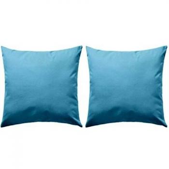 Cuscini da Esterno 2 pz 45x45 cm Celesti