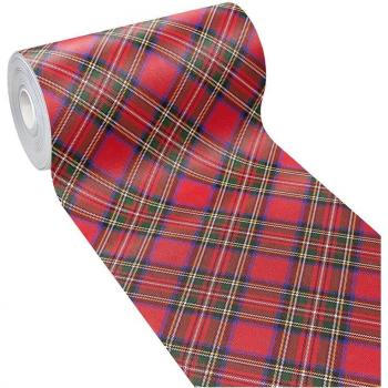 Tapis de Cheminée de Noël en PVC Antiderapant, 51×230 cm