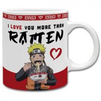 Bouteille à café Naruto Shippuden « Plus de rames que d'amour » – 320 ml