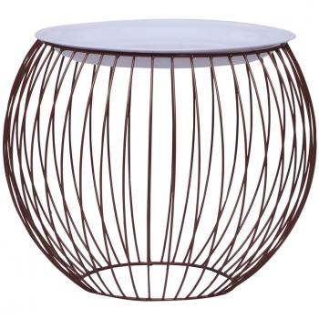 Moderner Golden Couchtisch Ø 41 cm
