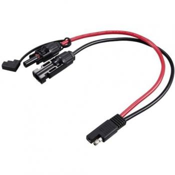 Solarstecker SAE 300 mm – Schwarzer/roter TRU (1 Stück, TC‑12195644)