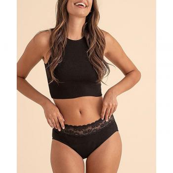 Masse de 1 Unité : Culotte Menstruelle Durable – Taille XL – Noire – FreeU
