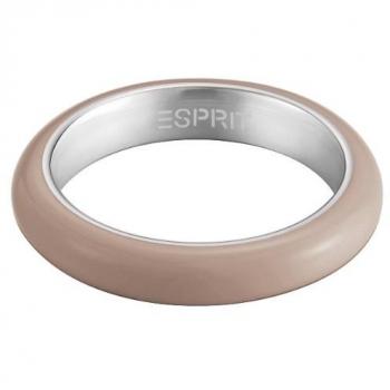 ESPRIT Ring für Frauen aus rhodiniertem Edelstahl, 68 mm, Meereshimmel