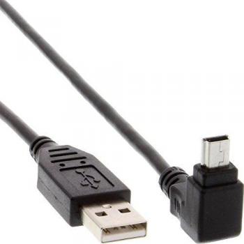 InLine 17893 1m Mini USB 2.0 Data Transfer Cable, Black