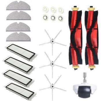 Xiaomi Roborock S6/S60/S65 S5 Max T6 Reinigungskit 20‑teilig – Mop, Rad & Wasserkerne