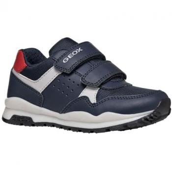 Geox J Pavel Boy Sneakers Casual Blu