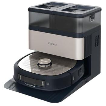 Cecotec Robot Aspirateur-Laveur Z100 X‑Treme – IA, Laser & Vidange Automatique