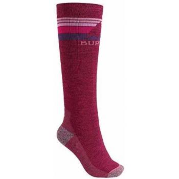 Burton Damensocken Emblem Midweight, Rot (Sangria), Größe M/L