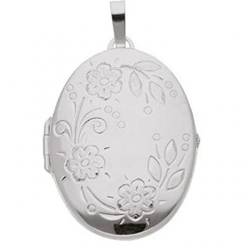 Adelia's 925 Silber Medaillon Schmuckanhänger