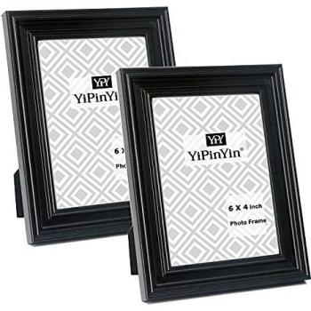 Elegant 5x7 Wood Photo Frames – Two Pack