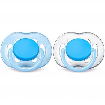 Chupetes ventilados Philips Avent para niño 6-18 meses, color azul