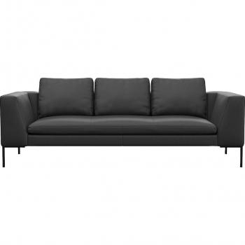 3-Sitzer FLEXLUX Loano, elegantes Sofa mit lose Kissen