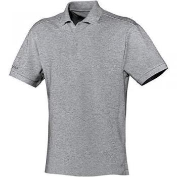 Team Polo JAKO Herren in Grautönen, Größe XXL – Melierter Look